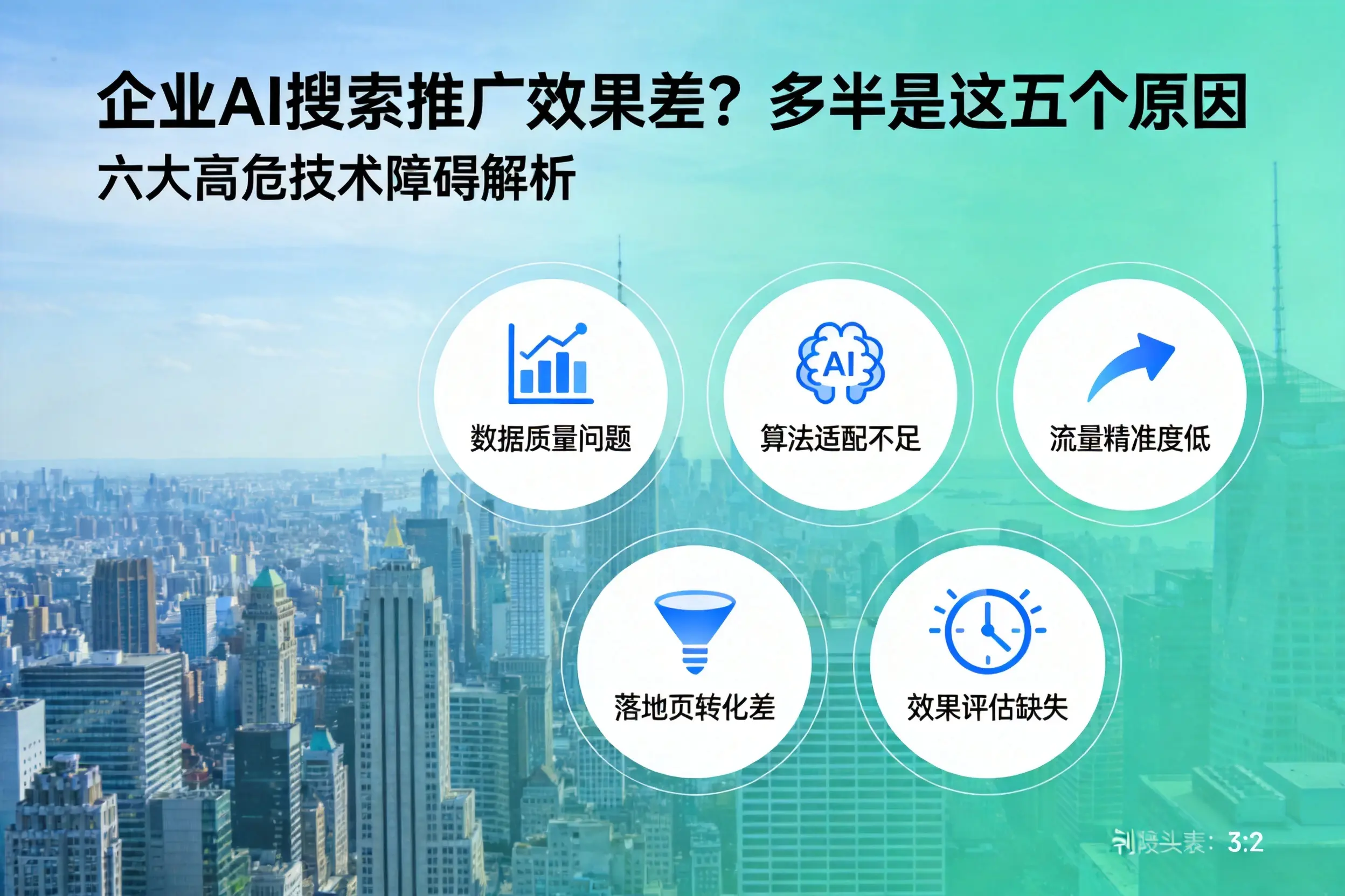 定日企业AI搜索推广效果差?多半是这五个原因